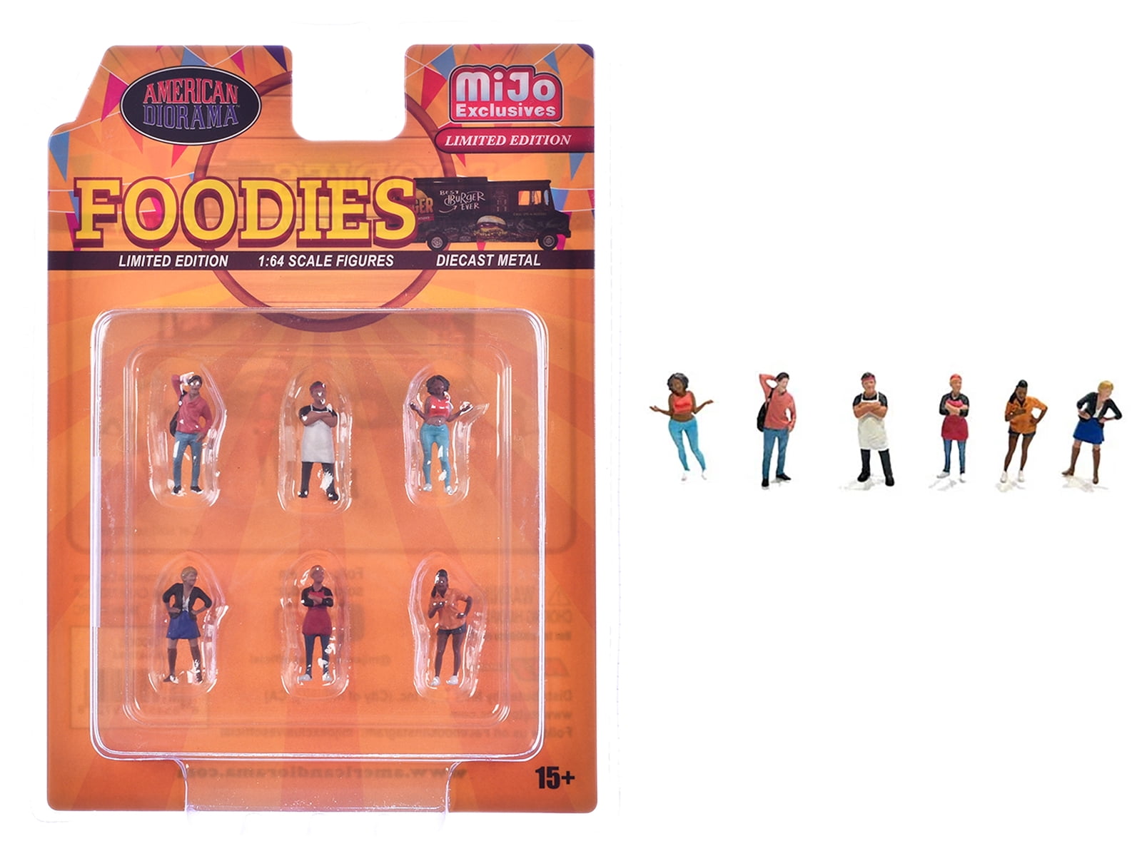 Foodies-6-piece-Diecast-Figure