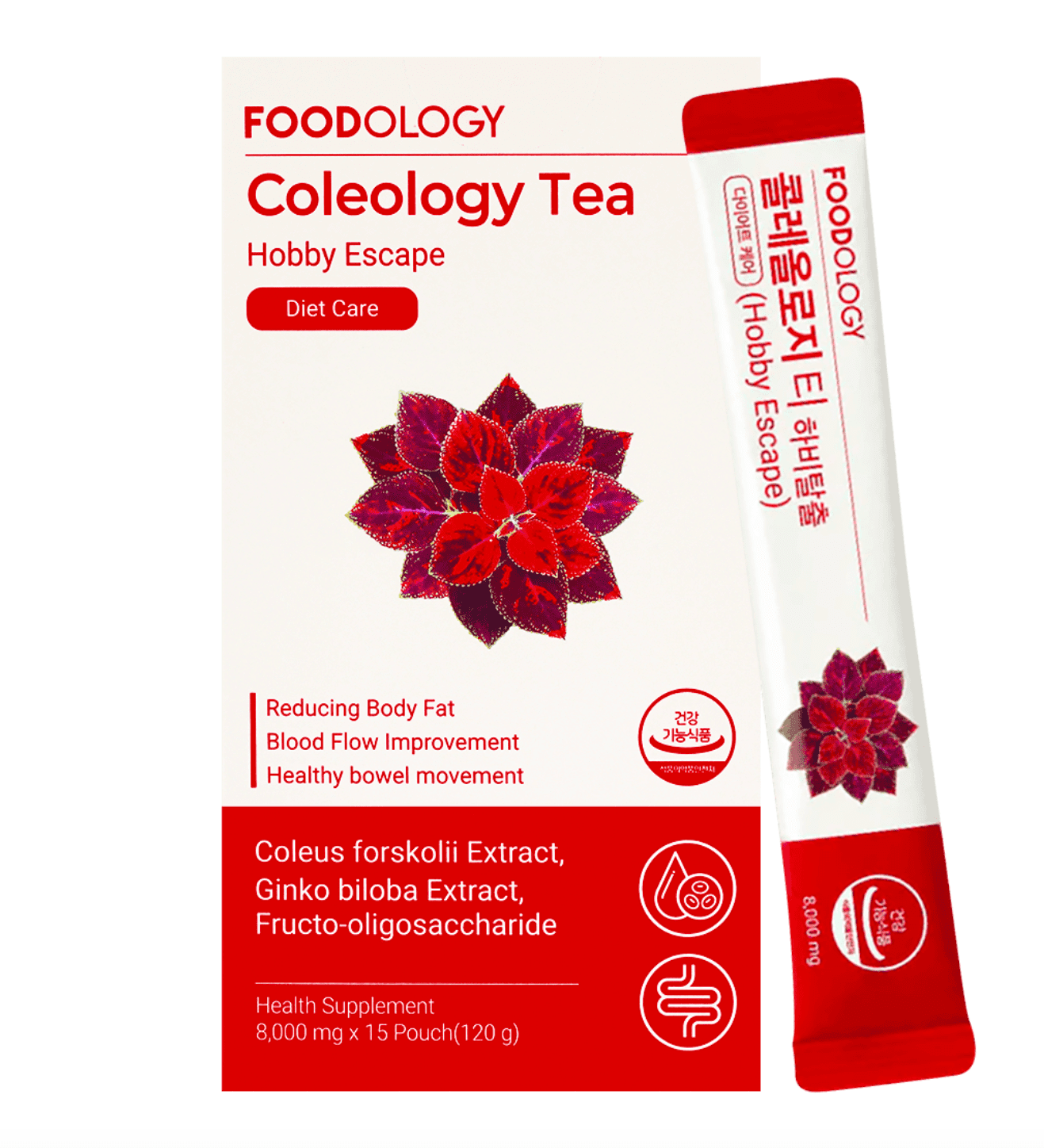 Amazon.com : FOODOLOGY Coleology Drink Mix + Red Bottle