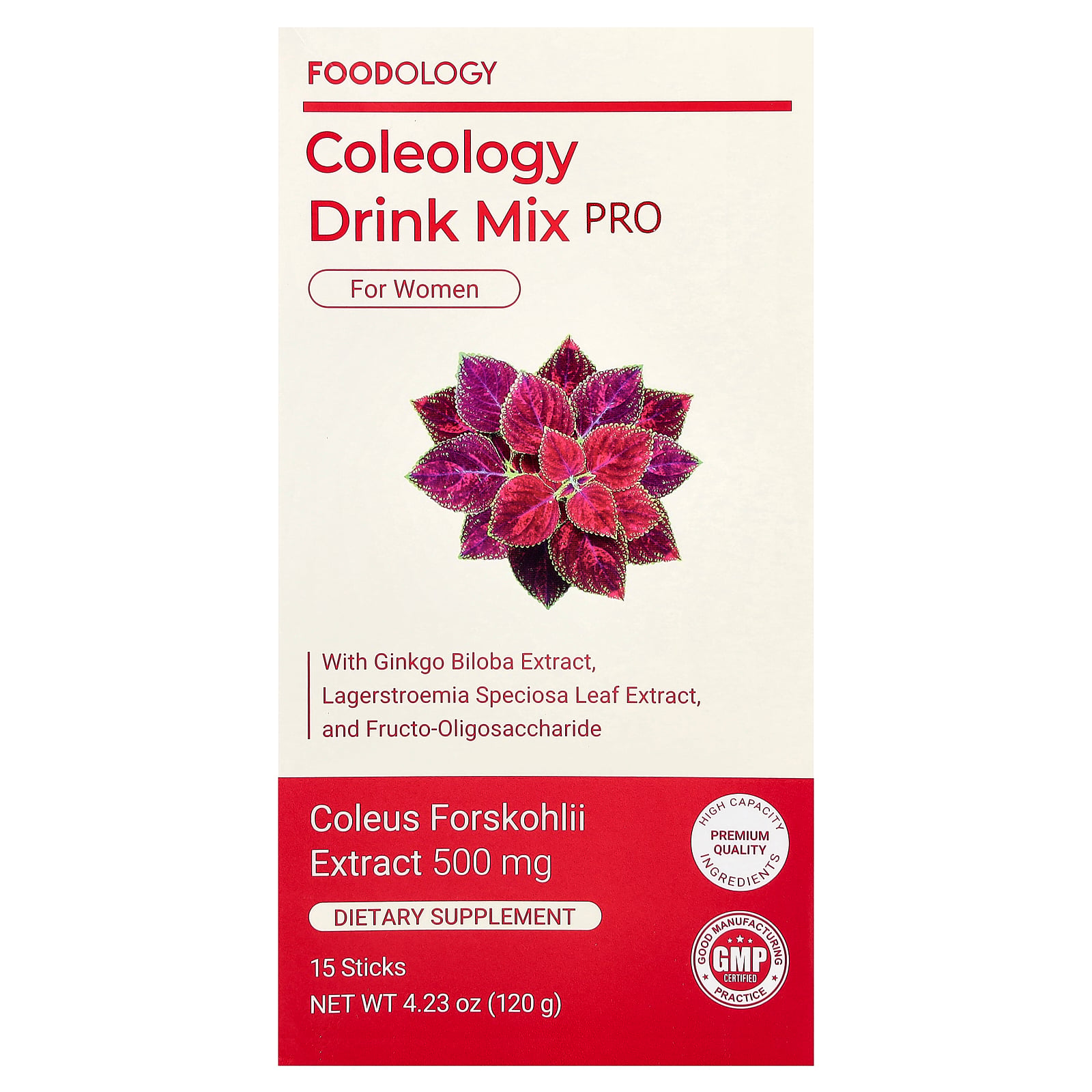 Foodology Coleology Drink Mix Pro, For Women, 15 Sticks, 8 g Each