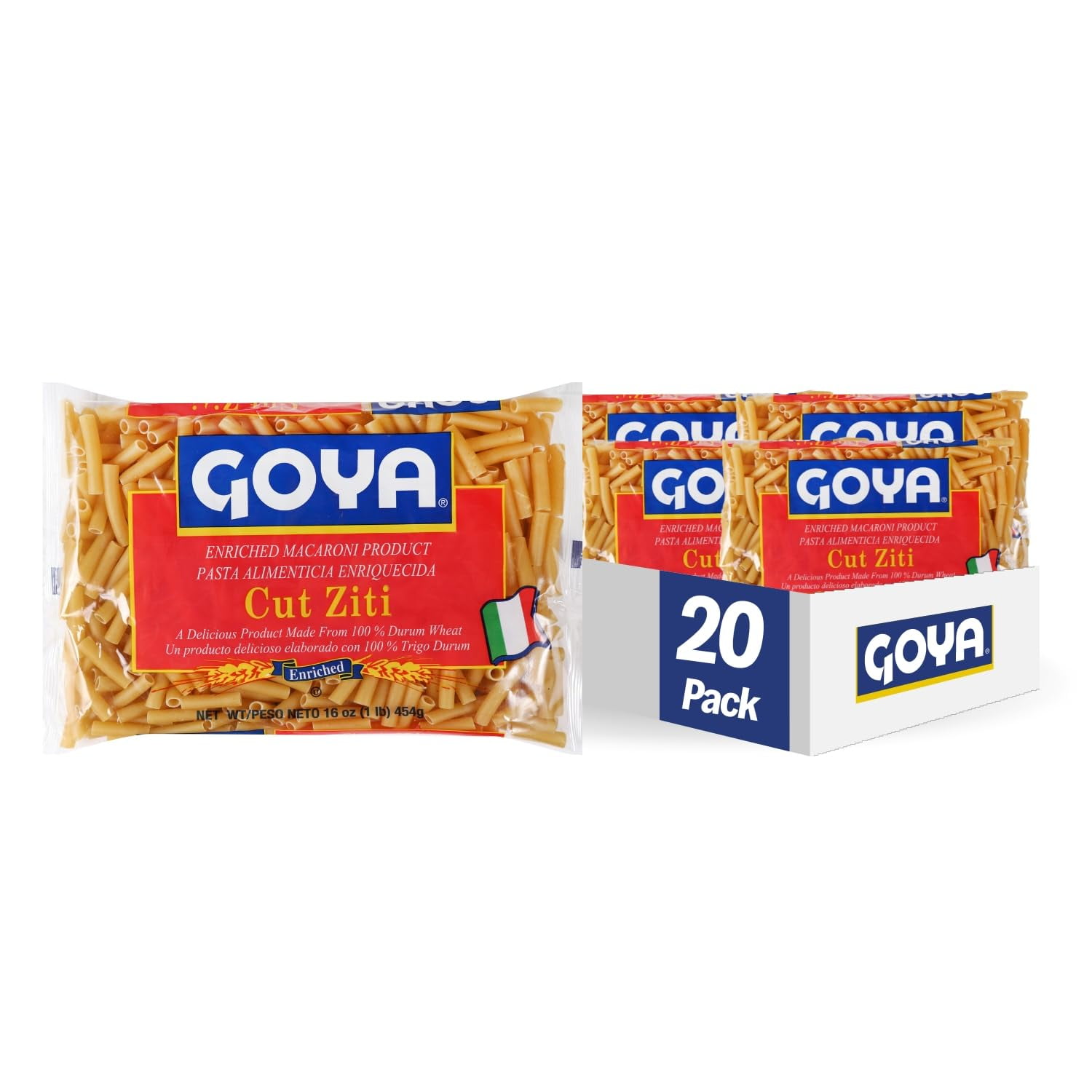 Foods Cut Ziti Pasta 16 Ounce Pack Of 20 Walmart foods-cut-ziti-pasta-16-ounce-pack-of-20-walmart