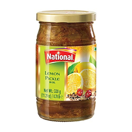 Foods Lemon Pickle 11.29 oz (320g) Sour & Spicy Traditional South Asian