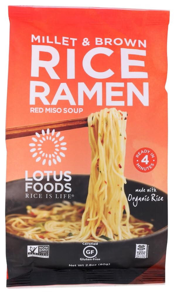 Foods Ramen Organic Millet and Brown Rice with Miso Soup 2.8 oz