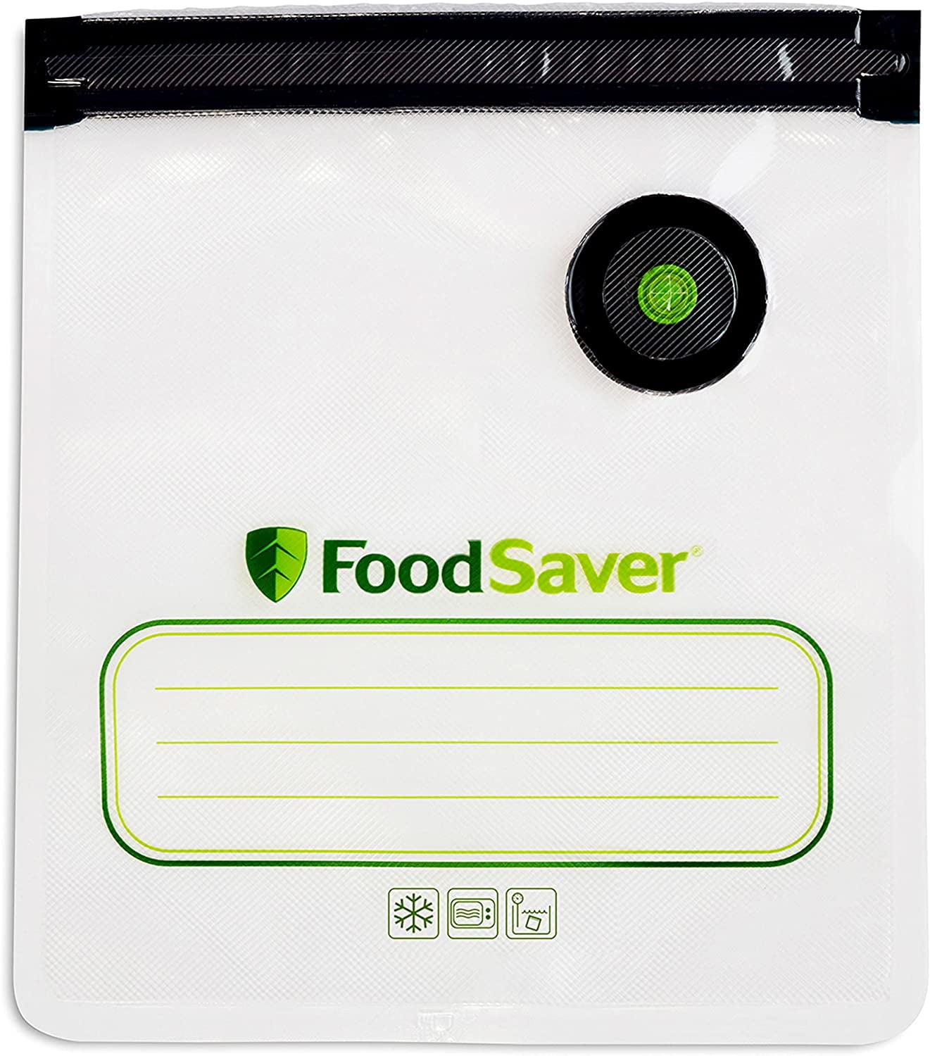 Foodsaver Reusable Gallon Vacuum Zipper Bags for Use with