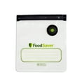 Foodsaver Reusable Quart Vacuum Zipper Bags, for Use with Foodsaver