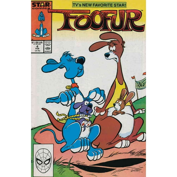 Foofur #4 VF ; Marvel/Star Comic Book