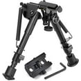 Fooletu Rifle Bipod, Carbon Fiber Bipod 69 Inch Adjustable Tactical