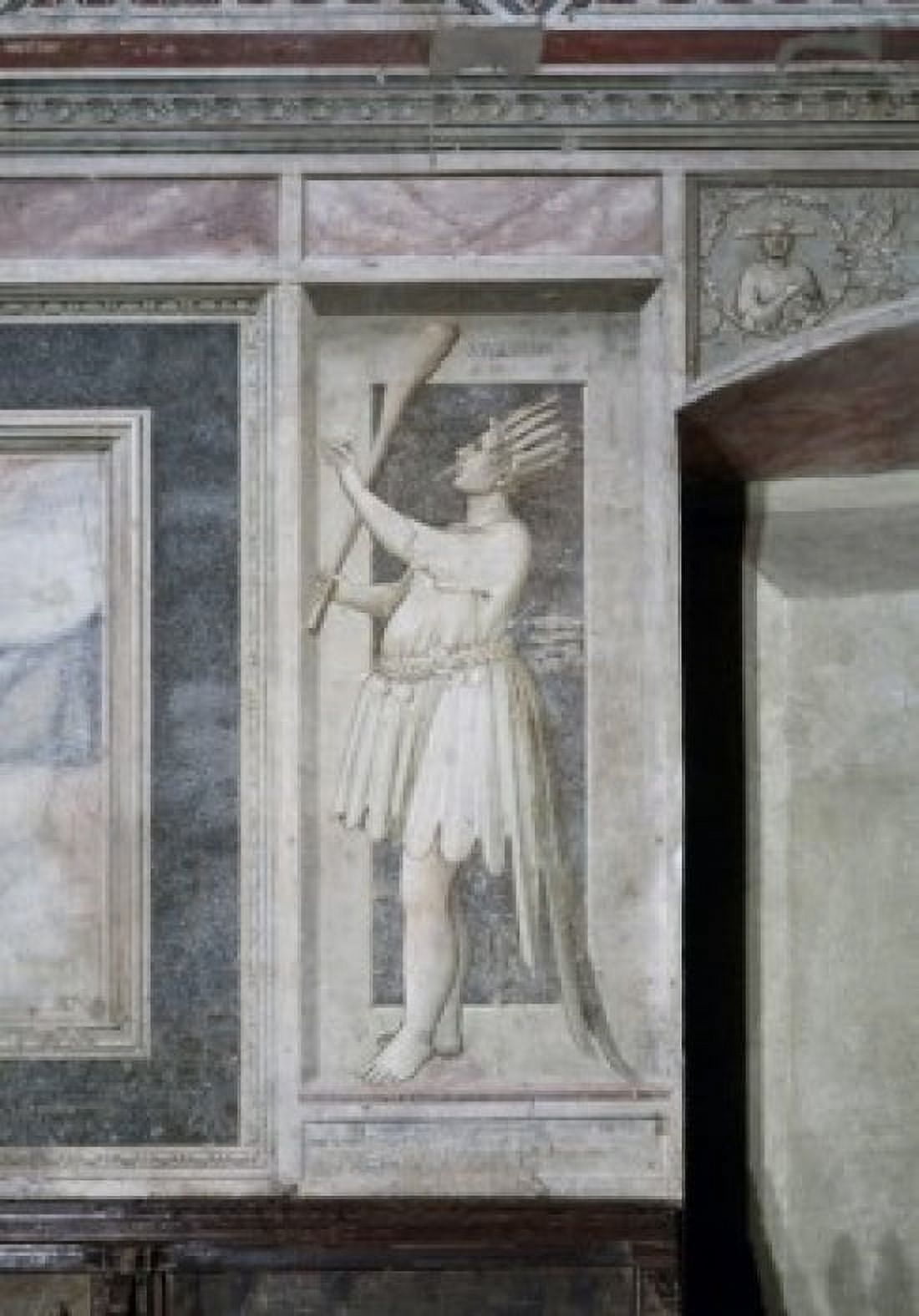 Foolish 1503-1505 Giotto (ca 1266-1337 Italian) Fresco Capella degli Scrovegni Padua Italy Canvas Art - Giotto di Bondone (18 x 24)