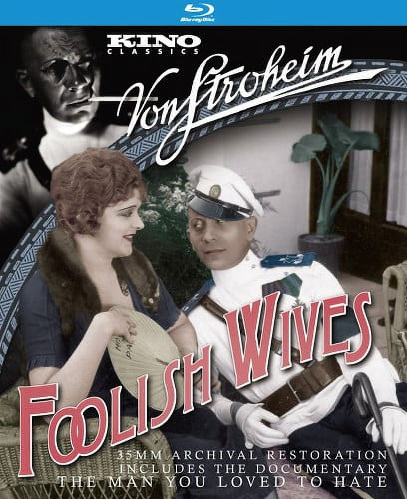 KINO INTERNATIONAL Foolish Wives / The Man You Loved To Hate (Blu-ray), Kino Lorber, Drama