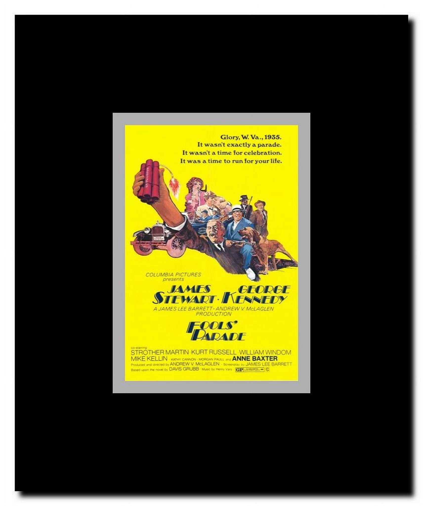 Fools Parade Framed Movie Poster