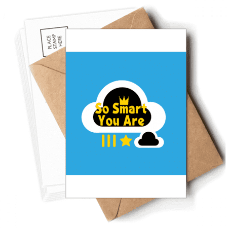 Fools Praised Played Clever Postcards Envelopes Blank Note Cards Mailing