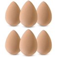 Foonbe Blender Beauty 6 Pcs Latex Free Makeup Sponge Set Big