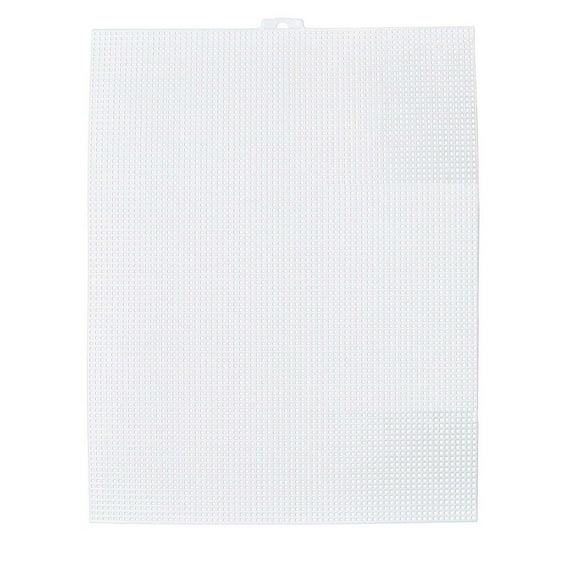 Foopr 1PC Plastic Canvas Sheets 7 Count Plastic Mesh Sheets Canvas Pad Crossing Needlework Mesh Knot Canvas Plastic Grid DIY Bag Accessories For Crafts And Sewing Projects