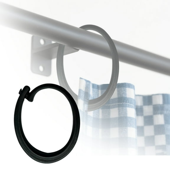 Foopr Plastic Hooks For Netting And Gazebo Curtains Smooth Gliding Rustproof Multipurpose Use Hook