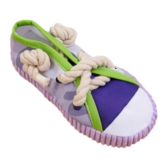 Foopr Shoe Shaped Chew Suitable For Small Dogs. Durable And A Squeaking Sound Helps To Care For Teeth And Allows Puppies To Enjoy The Pleasure Of Biting.
