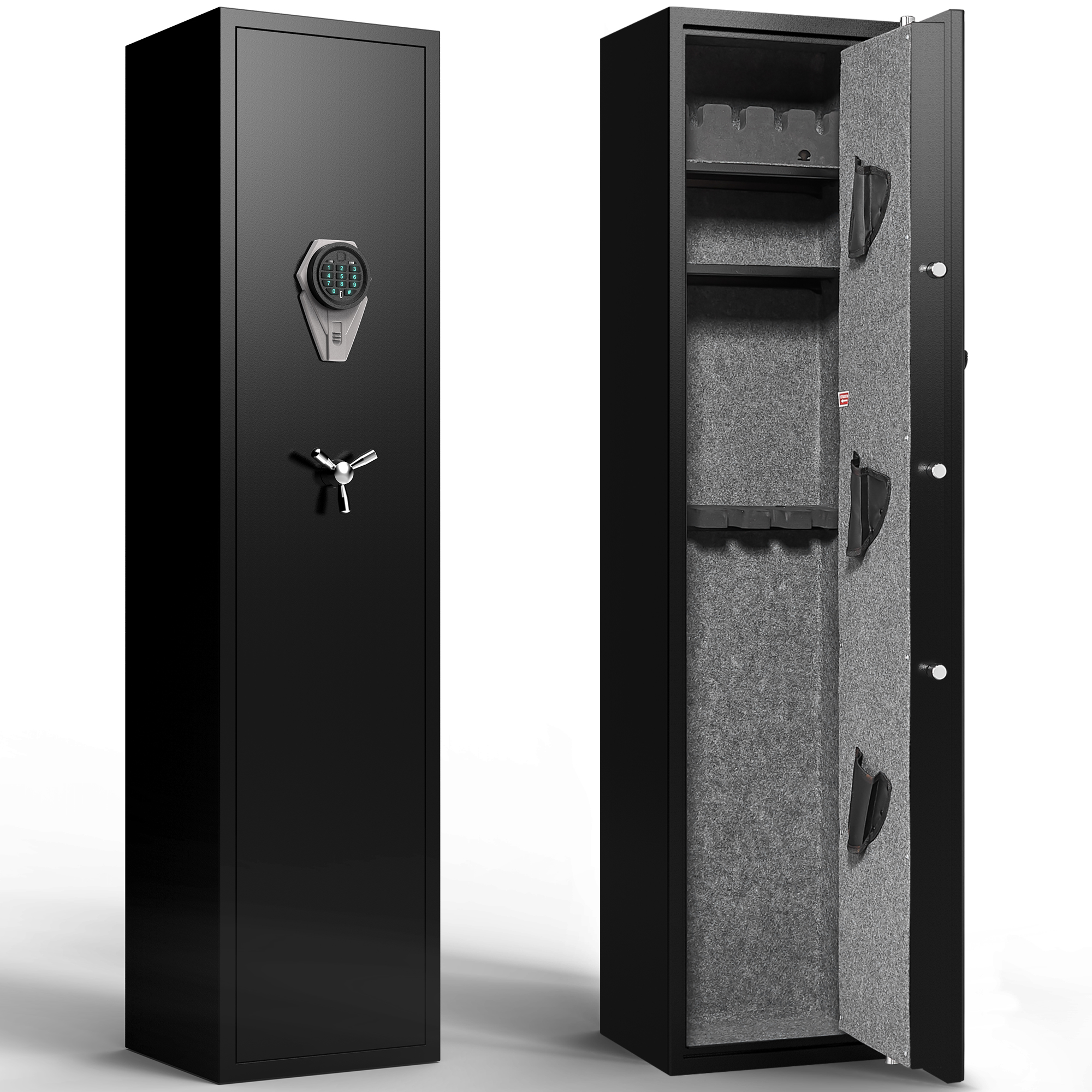 Foorsun 56 Rifle Gun Safe, Gun Safe for Pistols and Rifles, All Gun