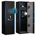 Foorsun Large Gun Safes with Fingerprint Unlocking，Rifle Gun Safe for