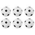 thumbnail image 1 of Barrington Foosball Replacement Balls, 6-Pack, 36mm Diameter, Black and White Soccer Pattern, Ages 13+, 1 of 6