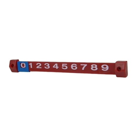 Foosball Scoreboard Table Foosball Score Counter for Soccer Machine Accessories Red