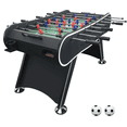 thumbnail image 1 of Foosball Table, 55 inch Standard Size Foosball Table, Indoor Full Size Foosball Table for Home, Family, and Game Room, Soccer with Foosball Table Set 2 Balls + 2 Cup Holders Suit for 2 or 4 Players, 1 of 7