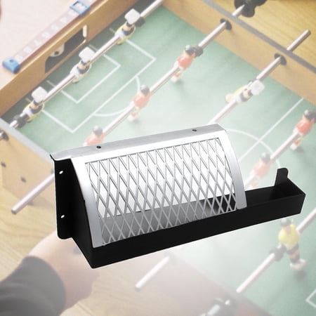 Foosball Table Goal Replacement Goal Net Frame Mini Dolls Table Supplies Football Tabletop Board Game Mini Soccer Goal Net for Game Room Black