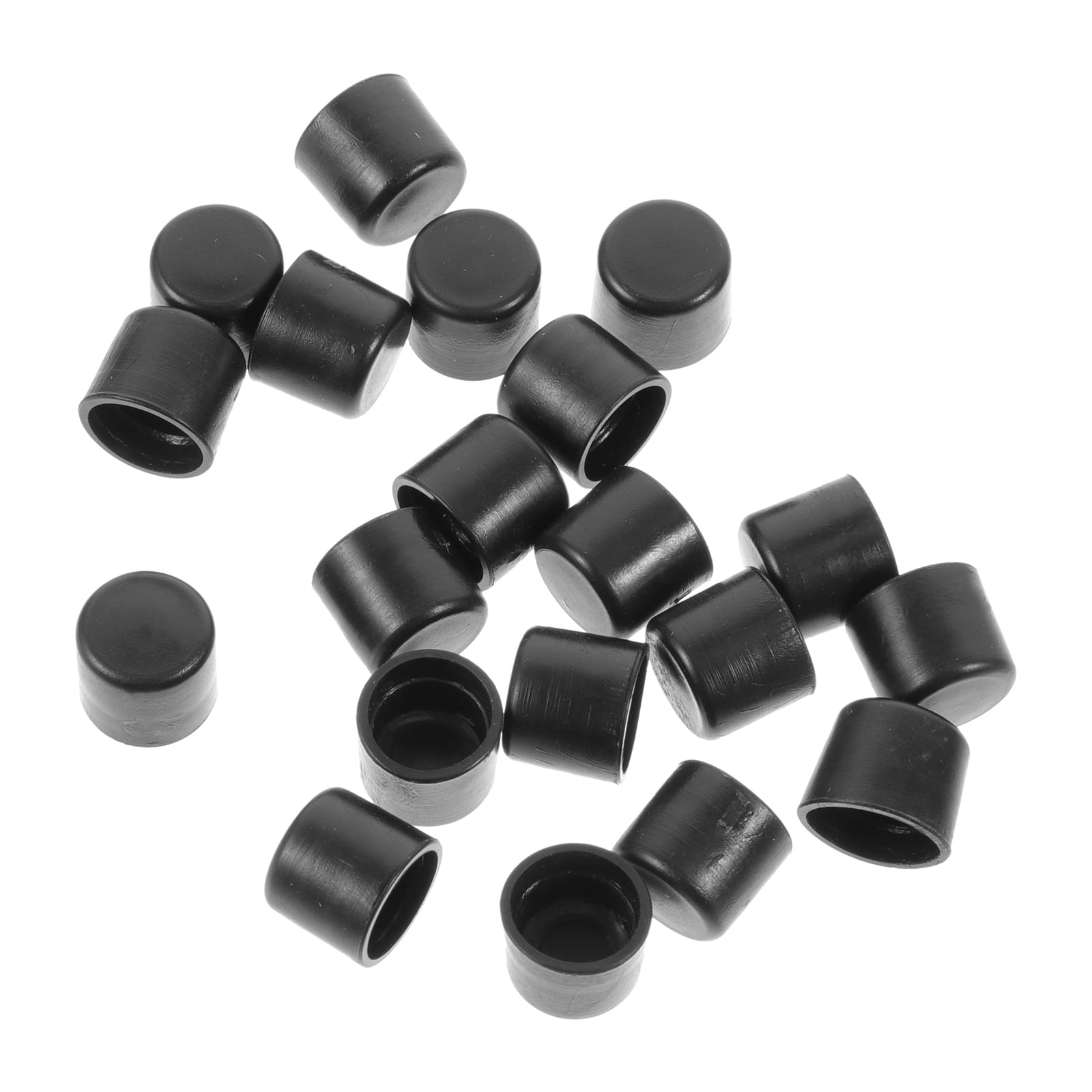 Foosball Table Rod End Cap 20pcs 14mm Black Foosball Table Rod Safety
