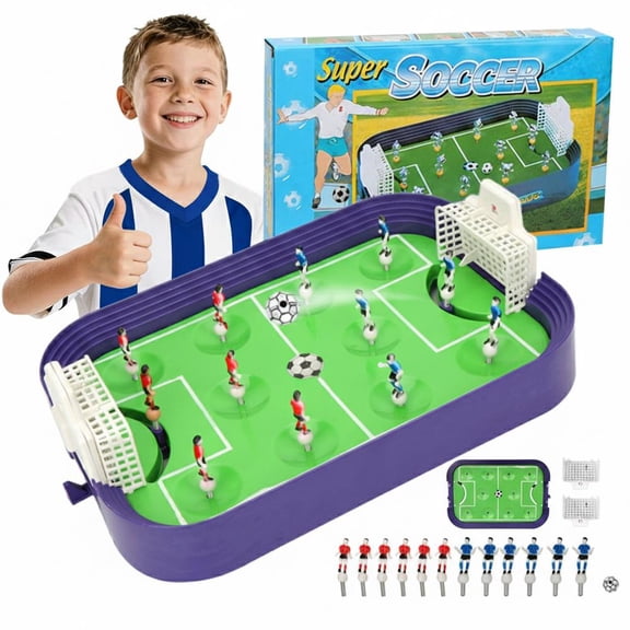 Foosball Table Soccer Board Game for KidsFinger Foosball Pinball Interactive Toys,Interactive Board Games Gift for 3 4 5 6 7 8-12 Year Old Kids Boys Girls