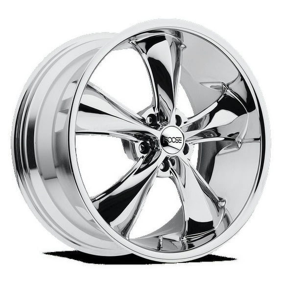 Foose 1PC Aluminum Rim F105 LEGEND 18X8in Chrome Plated Finish, F10518807345