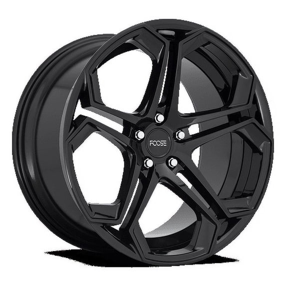 Foose 1PC Aluminum Rim F169 IMPALA 20X9in Gloss Black Finish, F169209090+38