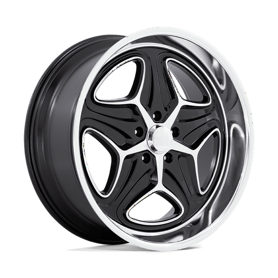 Foose 1PC Cast Aluminum Rim F171 22X9 5X5.0 G-BLK MACH 15MM, F17122907355