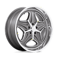 thumbnail image 1 of Foose 1PC Cast Aluminum Rim F172 22X10.5 5X5.0 ANTH-MACH 6MM, F17222057360, 1 of 3