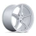 thumbnail image 1 of Foose 1PC Cast Aluminum Wheel F174 19x11 5x4.5 G-SLVR 50mm, F174191166+50, 1 of 3