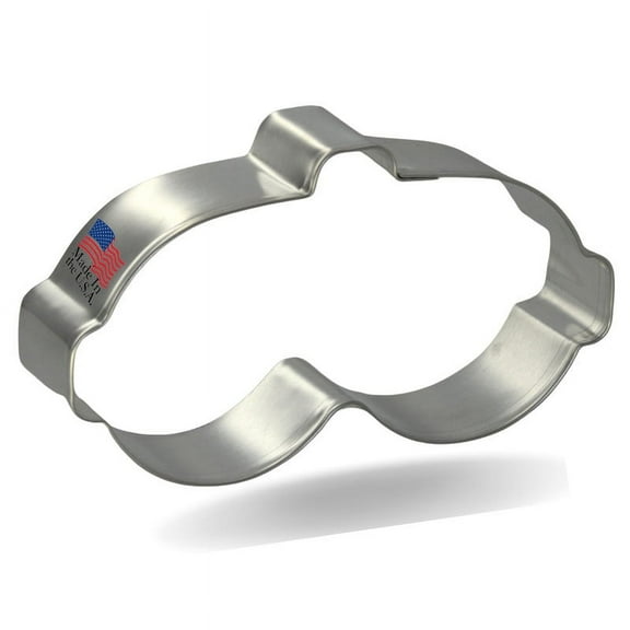 Foose Brand Virtual Reality and Scuba Goggles Cookie Cutter 4 in, Tin Plate Steel, Handmade in USA