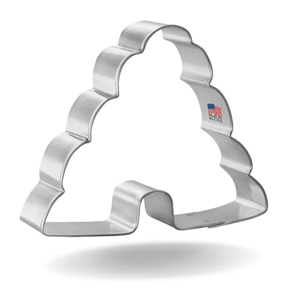 Foose Cookie Cutters Bee Hive Cookie Cutter 3.5 in Metal Shapes Made in USA, Silver