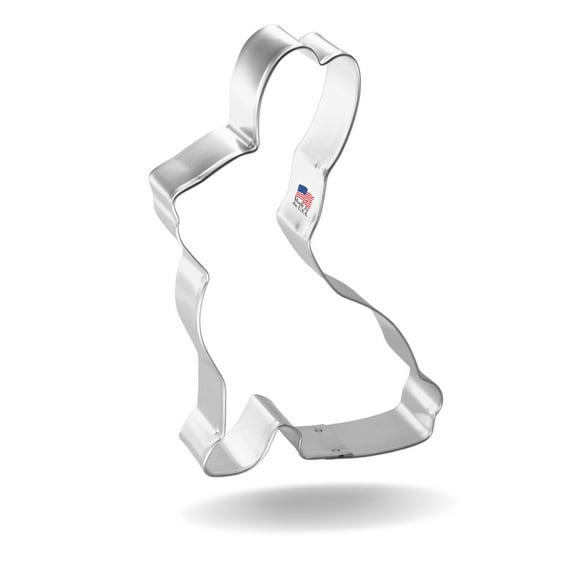 Foose Cookie Cutters Large Easter Bunny Rabbit Cookie Cutter 5.25 Inch, Made in USA