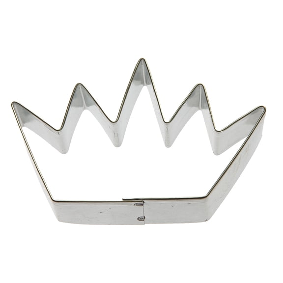 Foose Crown Cookie Cutter 3.5 inch Tin Plated Steel Cookie Cutters Crown Cookie Mold