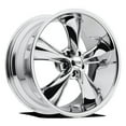 Foose F105 Legend Сustom Wheel Chrome 20" x 8.5", 7 Offset, 5x120.65 Bolt Pattern, 72.6mm Hub