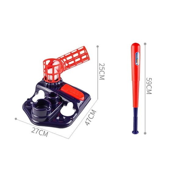 Foot Activated Ball Launcher Outdoor Active Game for Backyard Play and Practice Training for Holiday Season Display