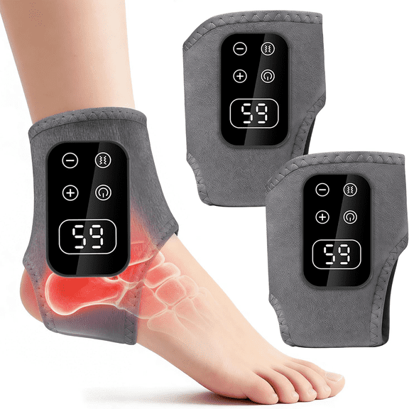 Foot Advanced Renew Triple Method Massager for Neuropathy and Plantar Fasciitis, Cordless Foot Massager with Heat and Vibration, Portable for Home Travel Use WWSOGQH