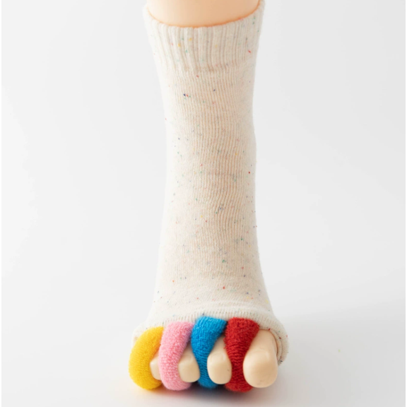 Unisex Foot Alignment Socks - Toe Separators for Comfort & Support