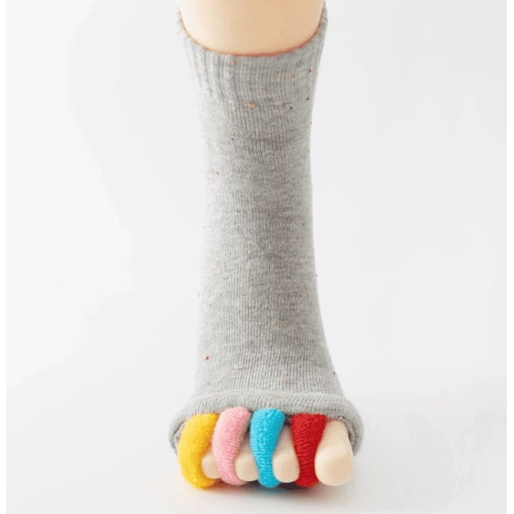 Unisex Foot Alignment Socks - Toe Separators for Comfort & Support