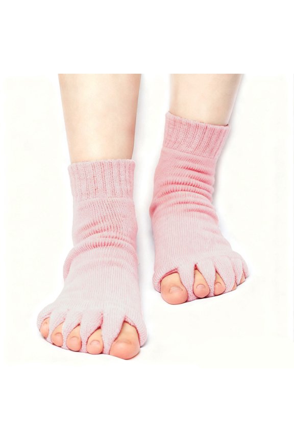 Unisex Foot Alignment Socks - Toe Separators for Comfort & Support