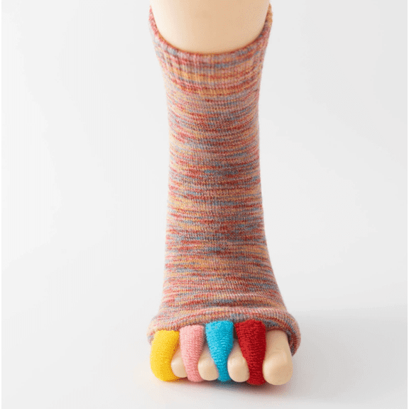 Unisex Foot Alignment Socks - Toe Separators for Comfort & Support