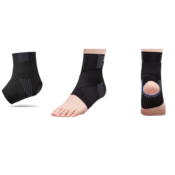 Foot Ankle Brace Compression Sleeve comforter ultra slim for U.S women Size 5,6,7 Small, Medium 1pc