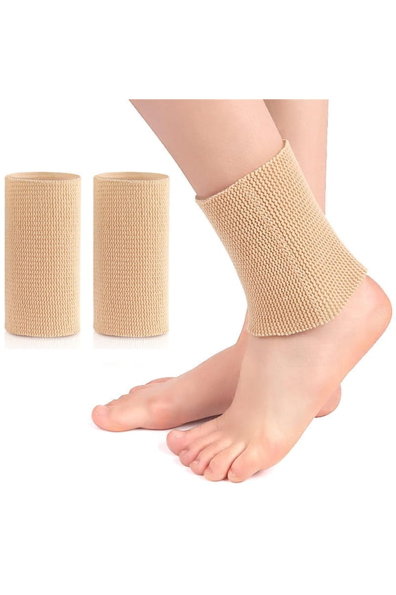Foot Ankle Gel Sleeves Padded Skate Socks for Figure Skating Roller Riding Skiing and Tall Boots