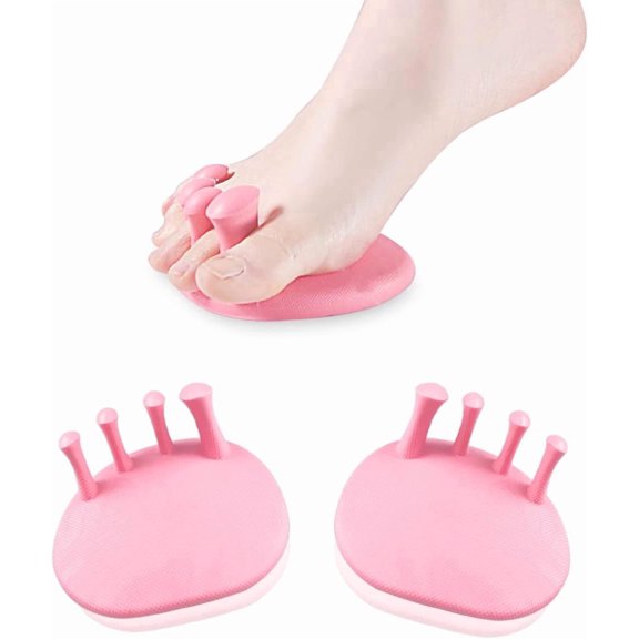 Willorana Pink Multifunctional Foot Arch Trainer, Toe Separator & Bunion Corrector for flat feet, Plantar Fasciitis & Bunion Relief