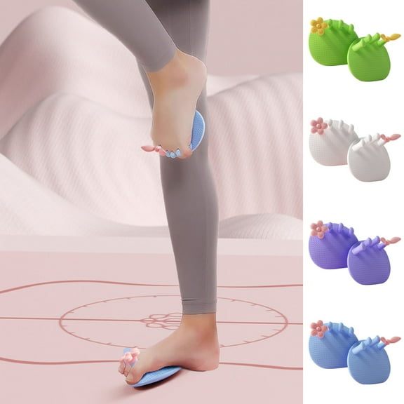 Foot Arch Trainer, Soft Compact Size Portable Strength Training Leg Muscle Exerciser Thumb Valgus Corrector for Women Men, Indoor Use