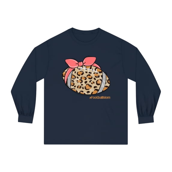 Foot Ball Mom-Women's Classic Long Sleeve T-Shirt