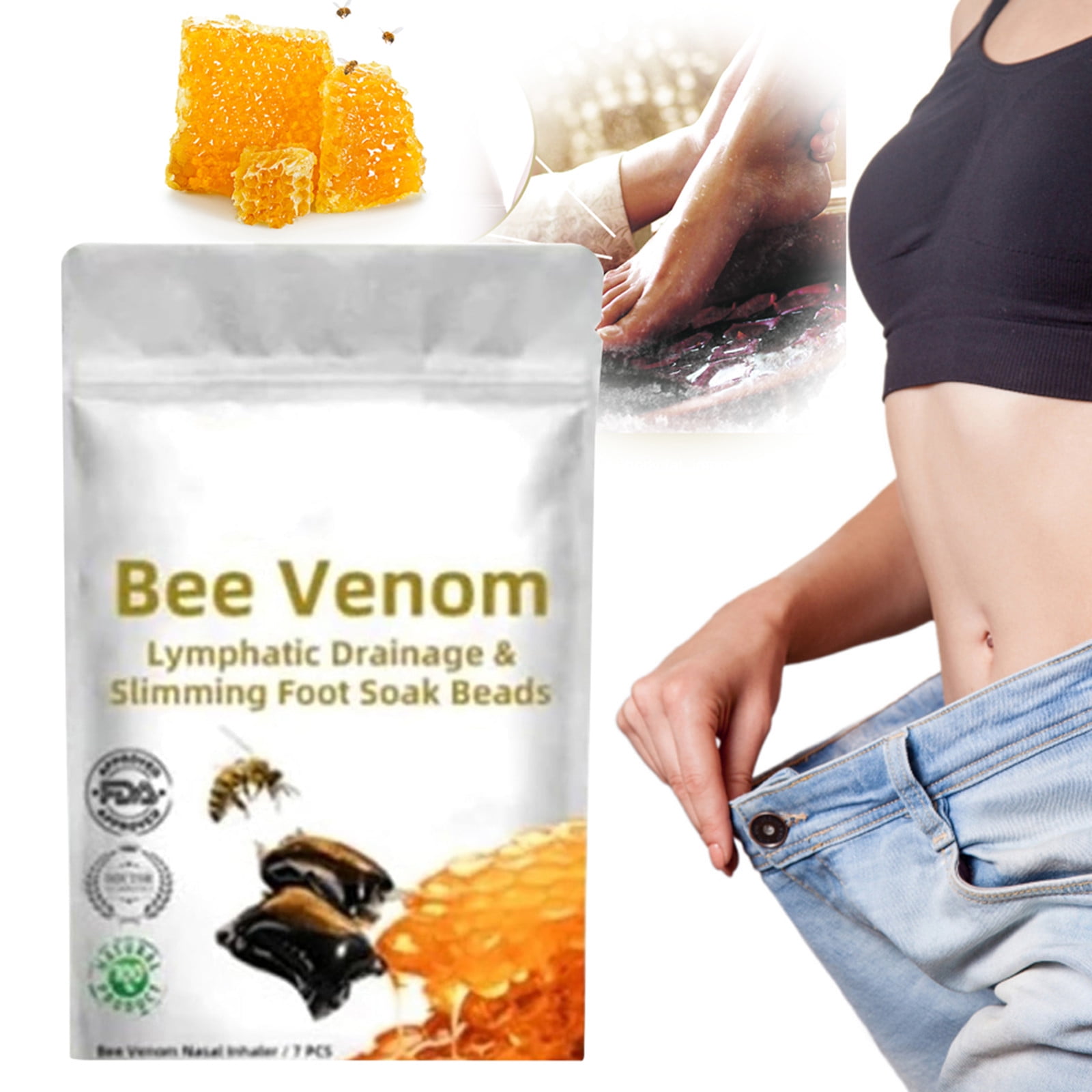 Foot Bath, Foot Beads, Lymphatic Drainage Foot Bath, Lymphatic Foot