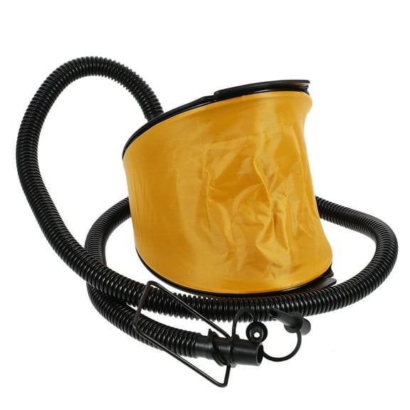 ifundom Foot Bellows Pump for Air Mattress Quick Inflation Yellow Design Portable and Easy to Use