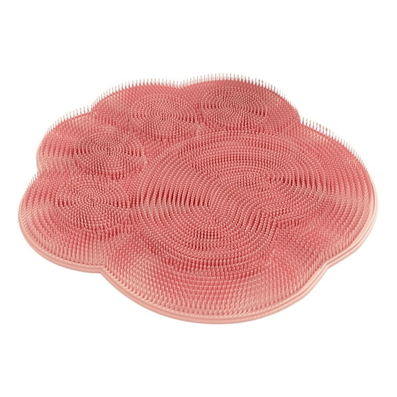 Foot Brush For Shower Shower Brush Back Bath Massage Pad With Suction Buttons Body Brush For Cleaning Back Elbow